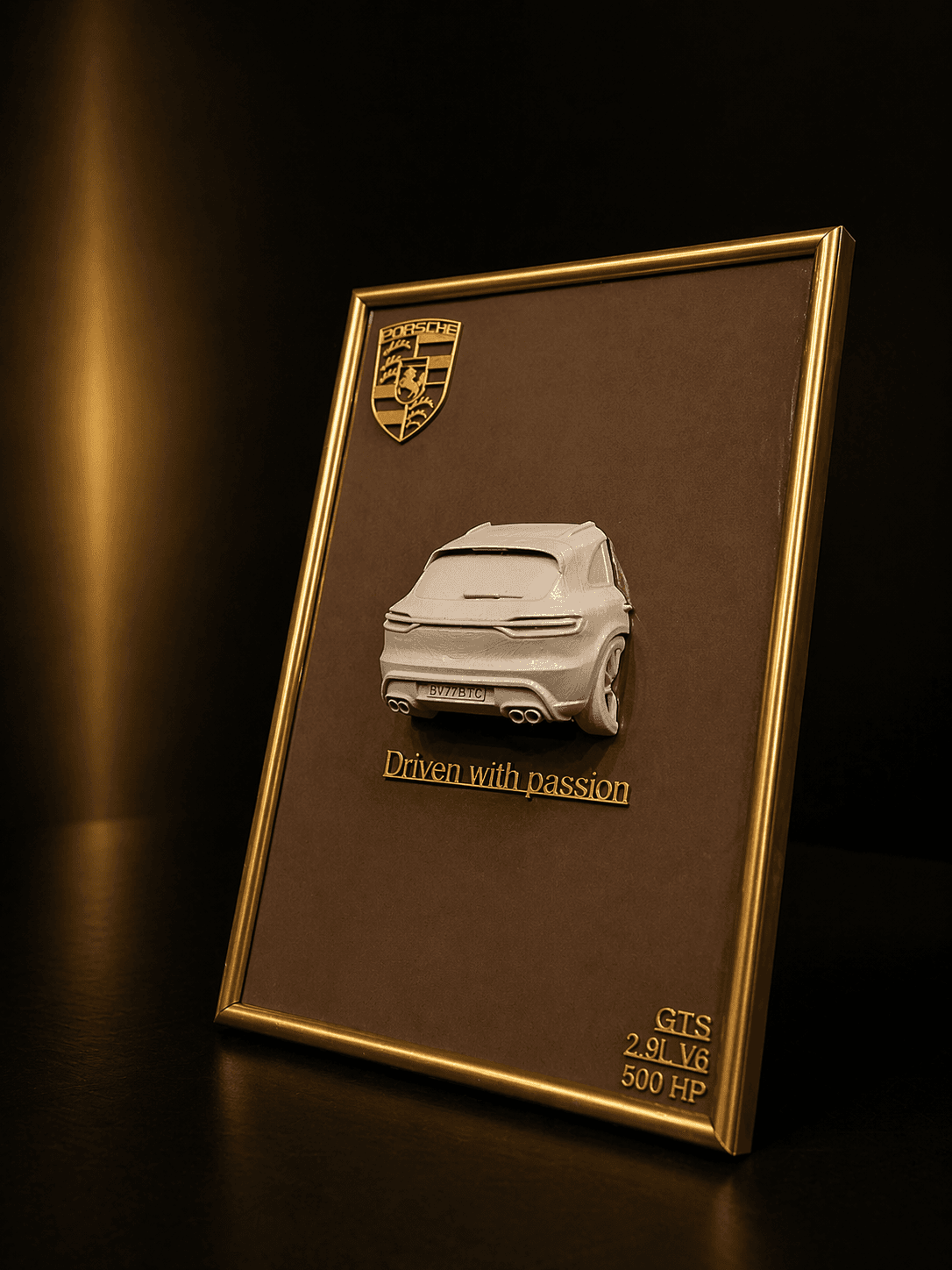 Tablou 3D Auto Personalizat — Relief